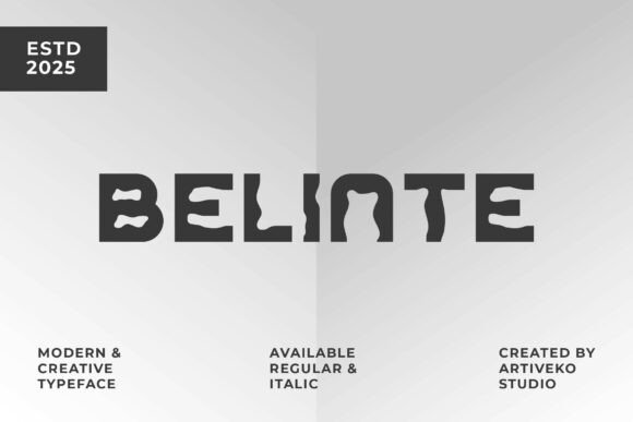 Belinte Font Review: Bold Display Type for Makers