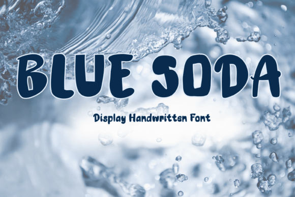 Blue Soda: A Bubbly Display Font for Playful Branding