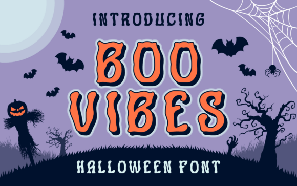 Boo Vibes: The Perfect Display Font for Spooky Campaigns