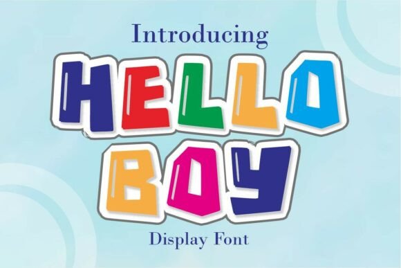 Boost Engagement with Helloboy Regular Display Fonts