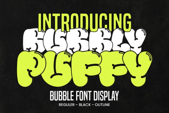 Bubbly Puffy: The Bold Display Font for Viral Campaigns