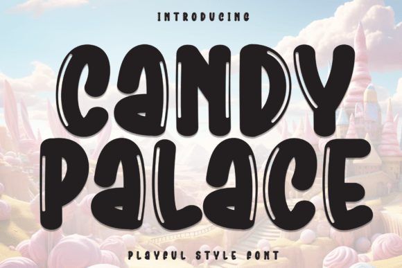 Candy Palace: A Whimsical Display Font for Sweet Branding