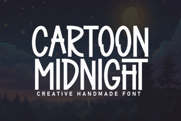 Cartoon Midnight: A Neat Display Font for Modern Editorial Design