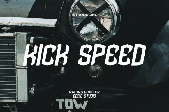 Designing Bold Brand Identity with Kickspeed Typeface