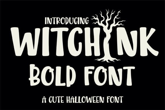 Designing Spooky Branding with Witchink Bold Typeface