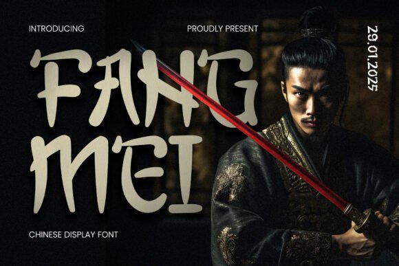 Designing with Fangmei Regular: A Bold Display Font