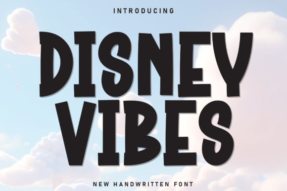 Disney Vibes: The Ultimate Display Font for Playful Branding