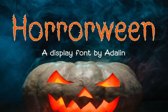 Horrorween: The Ultimate Display Font for Halloween Campaigns