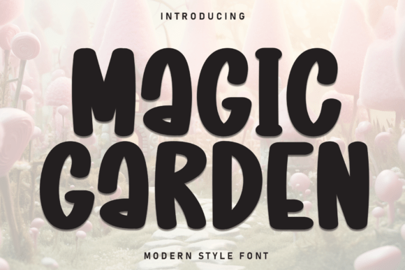 Magic Garden Font: A Maker's Guide to Casual Display Typography