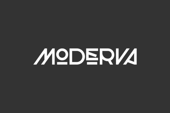 Moderva: A Modern Display Font for Professional Branding