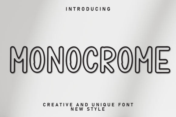 Monocrome Font: Build a Trustworthy Brand Identity