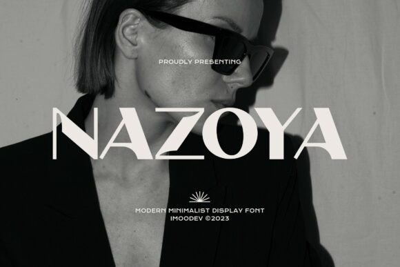 Nazoya: The Elegant Display Font for Modern Branding