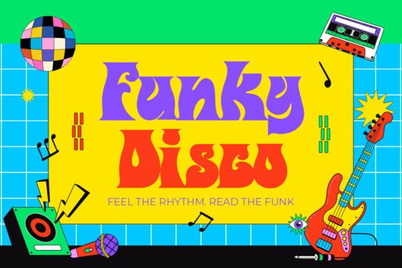 Revamp Your Brand with Funky Disco Display Fonts