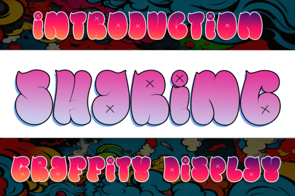 Sharing: A Bold Graffiti Display Font for Web Design