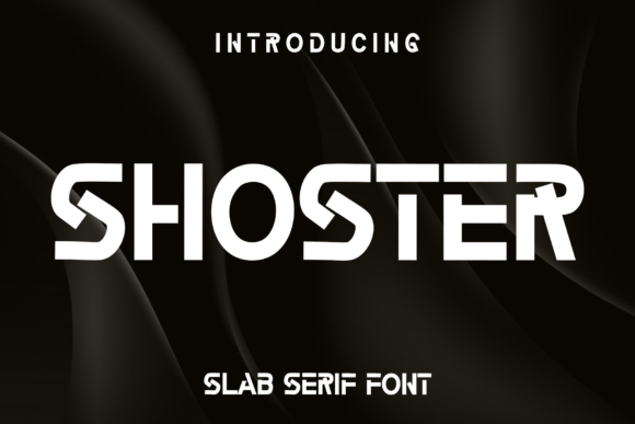 Shoster: A Quirky Display Font for Bold Web Headers