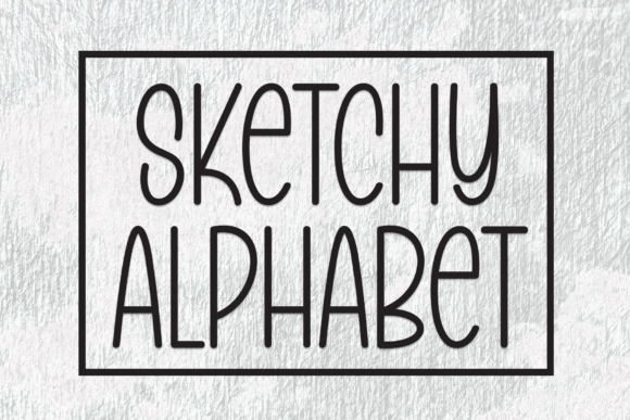Sketchy Alphabet: The Handcrafted Typeface for Warm Branding