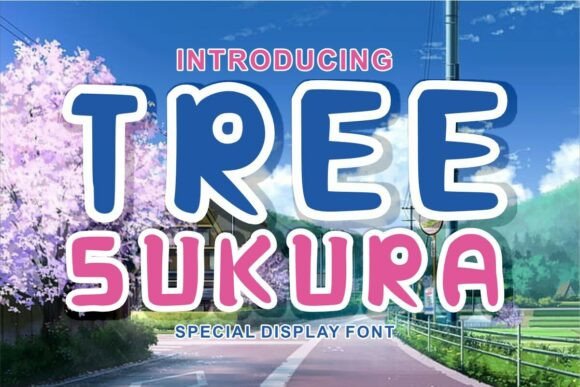 Tree Sakura Font Review: A Japanese-Inspired Display Typeface
