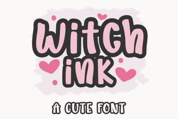 Witchink Bold Line: The Playful Typeface for Brand Growth